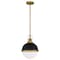 Quoizel Sullivan 1-Light Matte Black Mini Pendant QPP5352MBK - alternate 6
